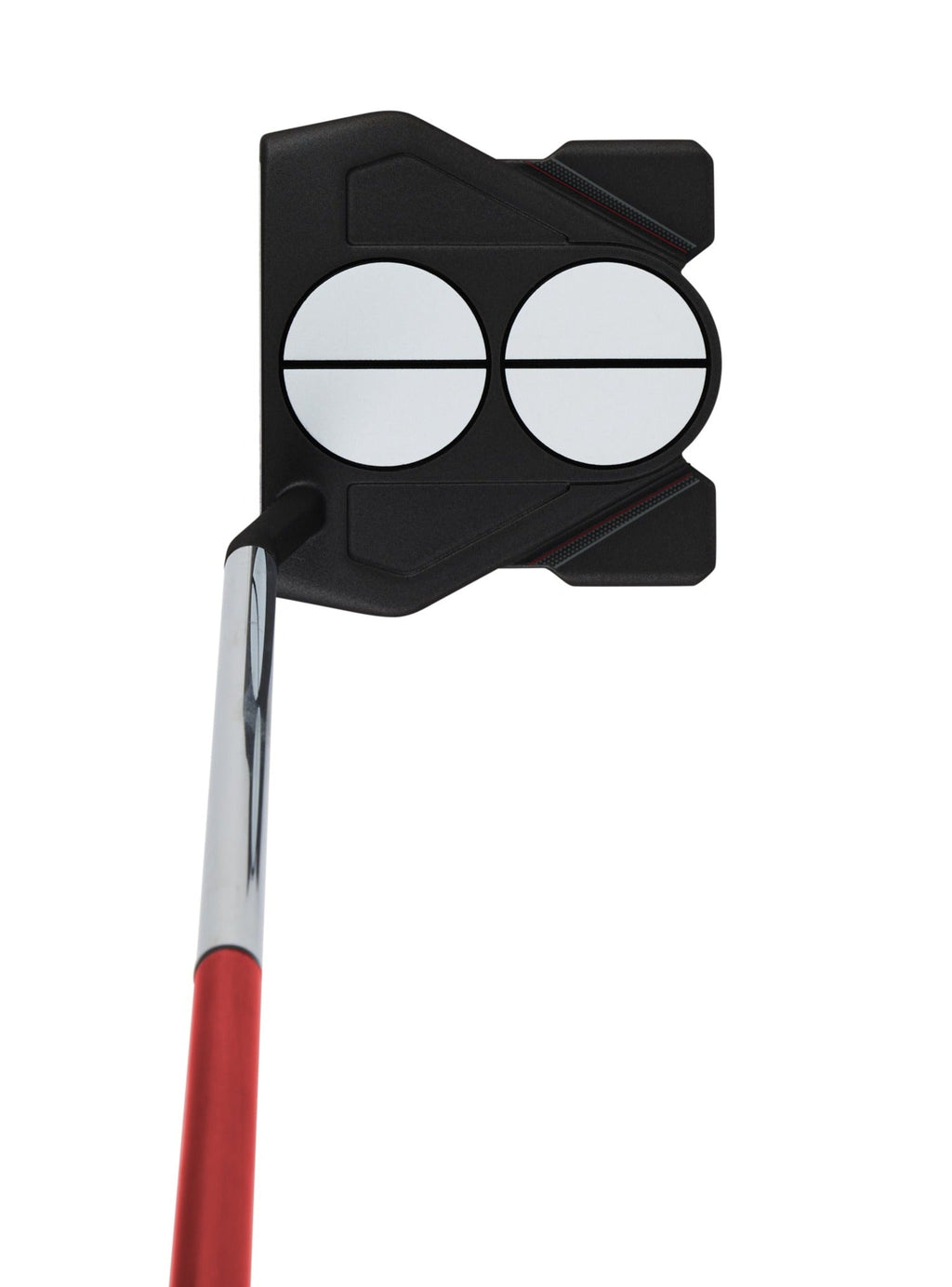 Odyssey 2-Ball Ten S Lined Red Stroke Lab Golf Putter