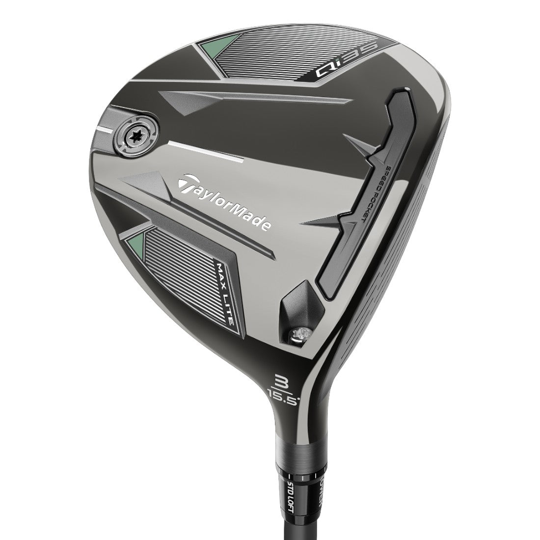 Left Handed TaylorMade Qi35 Max Lite Golf Fairway Wood