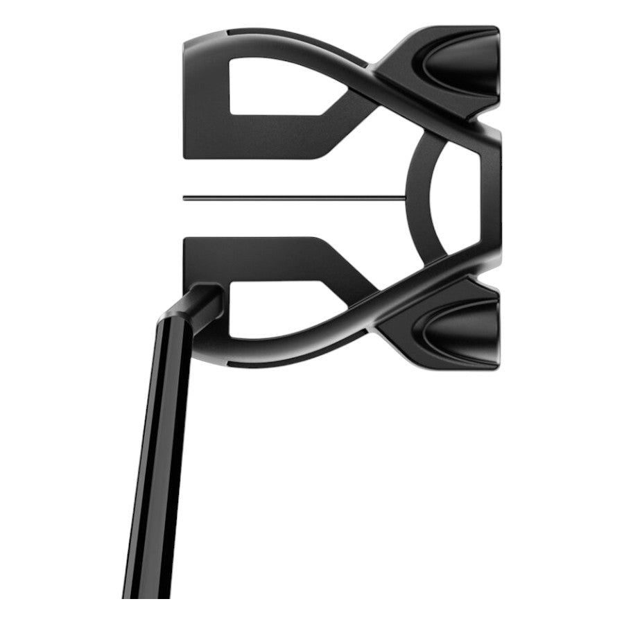 Left Handed TaylorMade Spider Tour Black Golf Putter | Slant Neck