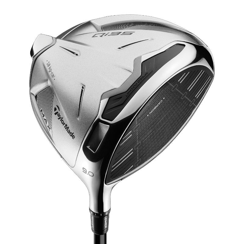 TaylorMade Qi35 Max Designer Series Silver Golf Driver