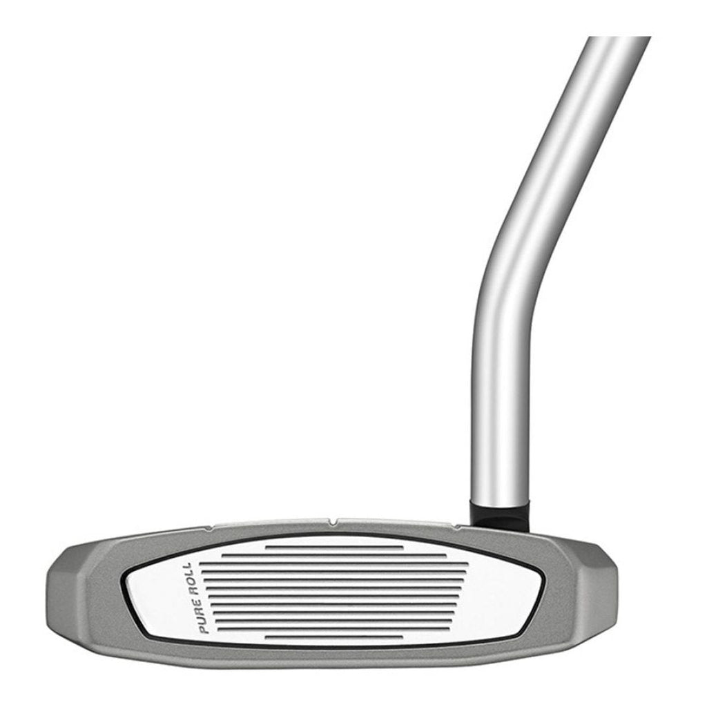 Left Hand TaylorMade Spider S Platinum Golf Putter | Single Bend