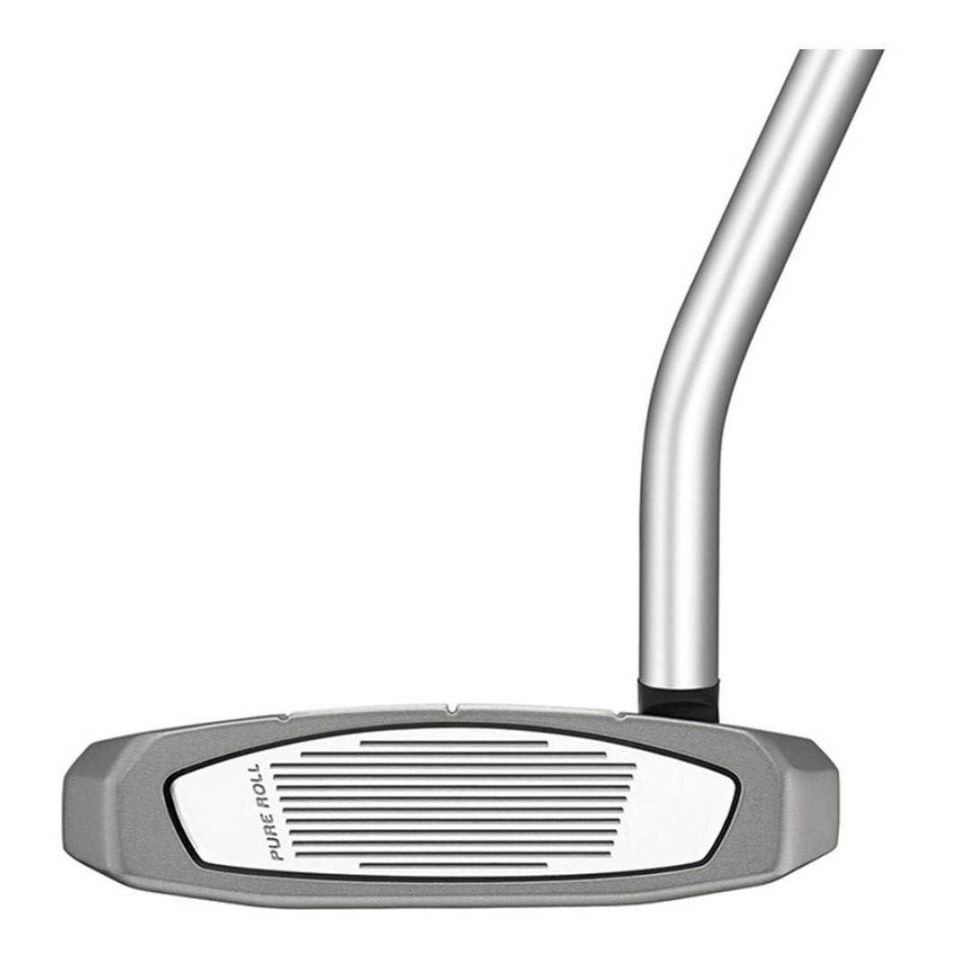 Left Hand TaylorMade Spider S Platinum Golf Putter | Single Bend