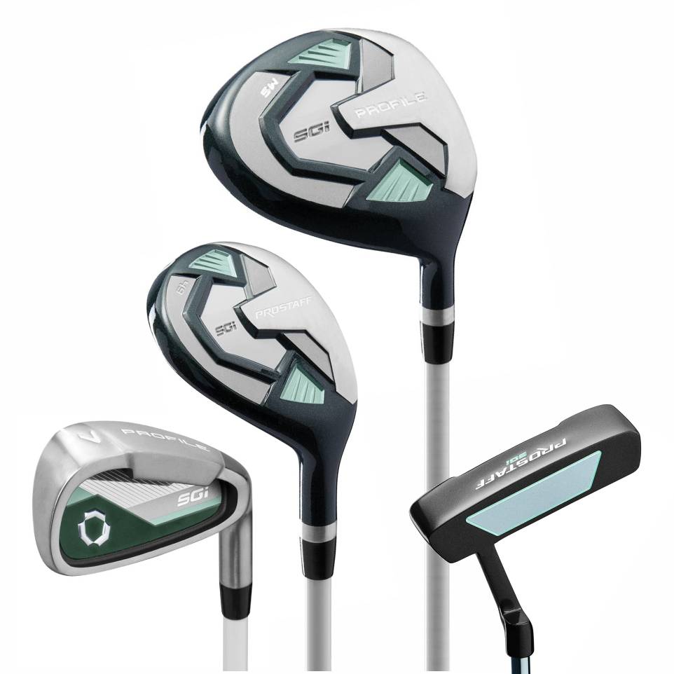 Ladies Wilson Pro Staff SGI Golf Package Set + Cart Bag