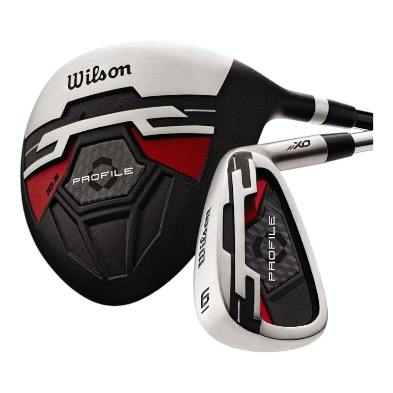 Left Handed Wilson Profile XD Steel Golf Package Set