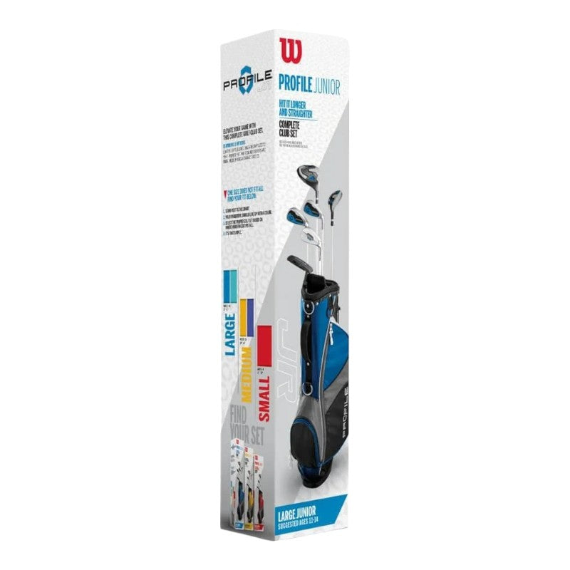 Left Handed Junior Wilson Profile JGI Golf Package Set | 11-14 Years WGGC6900L