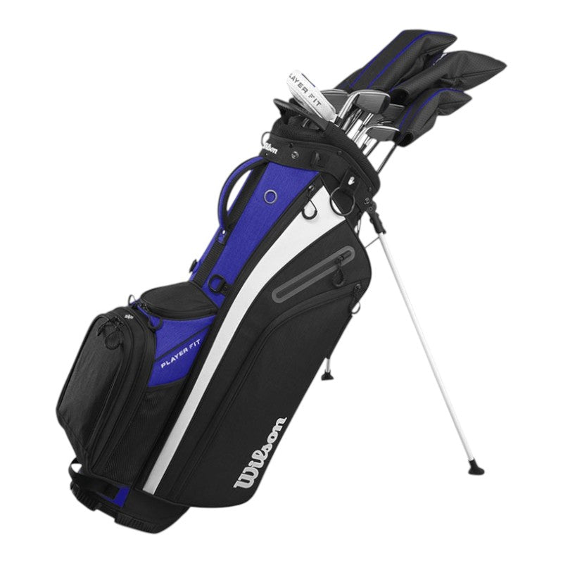 Wilson Player Fit 12-Piece Golf Package Set | Graphite